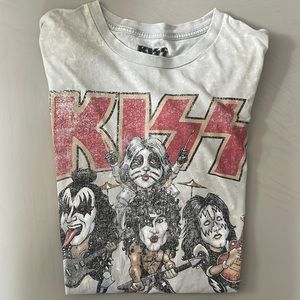 KISS t-shirt, size medium